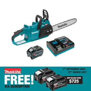 Makita XGT Cordless Chainsaw Brushless 35cm /14in 40V 5Ah