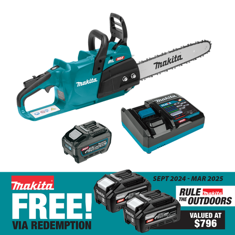 Makita XGT Cordless Chainsaw Brushless 35cm /14in 40V 5Ah