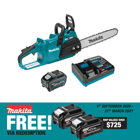 Makita XGT Cordless Chainsaw Brushless 35cm /14in 40V 5Ah