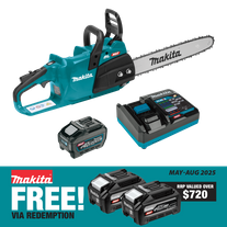 Makita XGT Cordless Chainsaw Brushless Top Handle 40cm 40V 5Ah