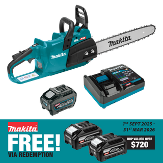 Makita XGT Cordless Chainsaw Brushless 40cm 40V 5Ah