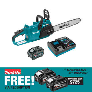 Makita XGT Cordless Chainsaw Brushless 40cm 40V 5Ah