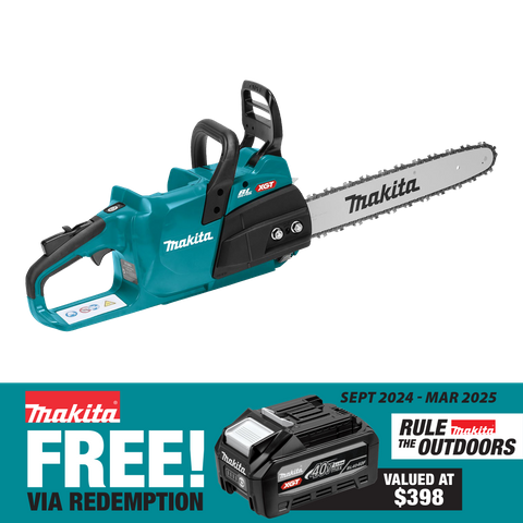 Makita XGT Cordless Chainsaw Brushless Top Handle 40cm 40V - Bare Tool