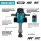 Makita XGT Cordless Demolition Hex Hammer Brushless 80v (40vx2) - Bare Tool