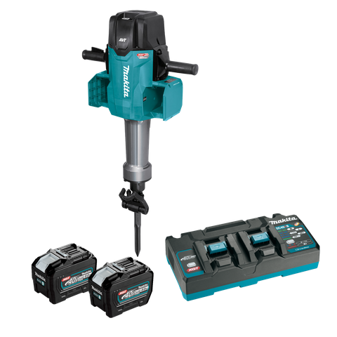 Makita XGT Cordless Demolition Hex Hammer Brushless 80v (40vx2) 8Ah