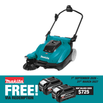 Makita XGT Cordless Brushless Vacuum Sweeper 40V - Bare Tool