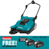 Makita XGT Cordless Brushless Vacuum Sweeper 40V - Bare Tool