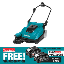 Makita XGT Cordless Brushless Vacuum Sweeper 40V - Bare Tool