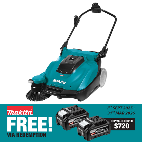 Makita XGT Cordless Brushless Vacuum Sweeper 40V - Bare Tool