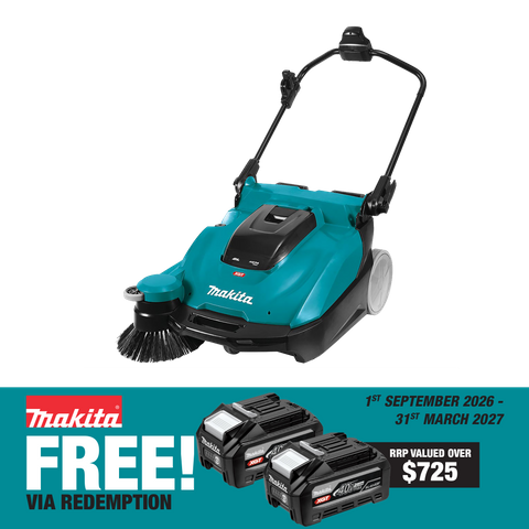 Makita XGT Cordless Brushless Vacuum Sweeper 40V - Bare Tool