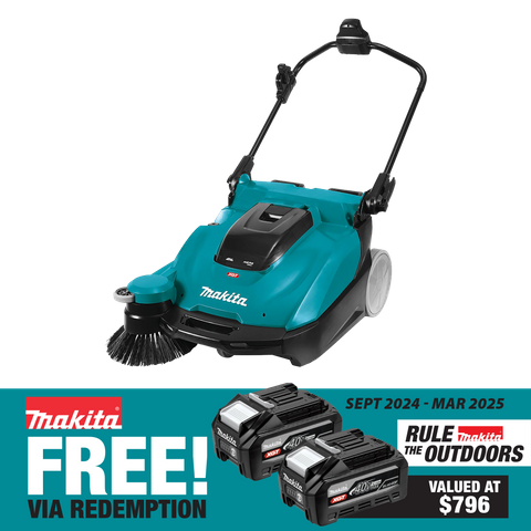 Makita XGT Cordless Brushless Vacuum Sweeper 40V - Bare Tool