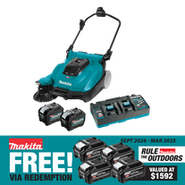 Makita XGT Cordless Brushless Vacuum Sweeper 40V 8Ah