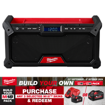 Milwaukee M18 Jobsite Radio 18v - Bare Tool