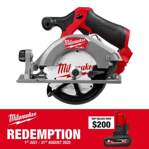 Milwaukee M12 FUEL Cordless Circular Saw Brushless Gen2 140mm 12V - Bare Tool