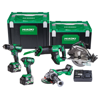 HiKOKI MultiVolt Cordless Combo Kit Brushless 5pc 18V/36V