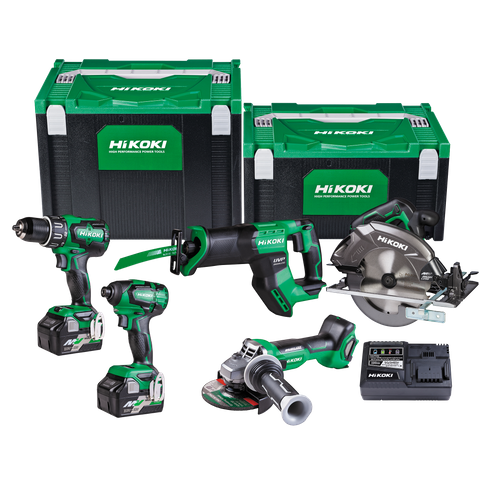 HiKOKI MultiVolt Cordless Combo Kit Brushless 5pc 18V/36V