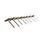 GEARWRENCH Hex Key Set 8pc T Handle with Stand