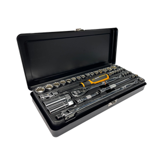 GEARWRENCH Socket Set Metric/SAE 3/8in & 1/4in Dr 38pc