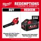 Milwaukee M18 FUEL Cordless Garden Blower Brushless Gen 3 18V - Bare Tool