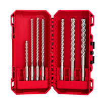 Milwaukee Drill Bit SDS Plus Set MX4 4-Cut 7pce