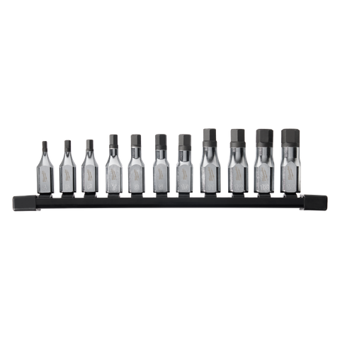 Milwaukee HEX Bit Socket Set 3/8in Dr 11pc
