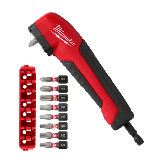 Milwaukee SHOCKWAVE Right Angle Adapter 10pc Set