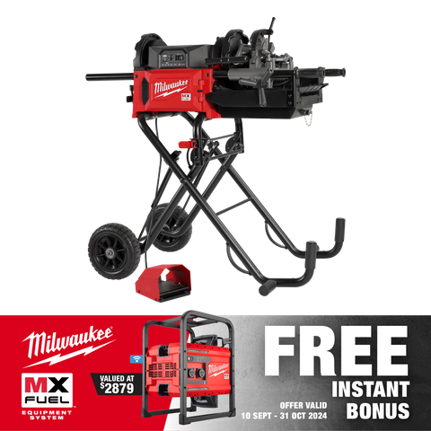 Milwaukee MX FUEL Stationary Pipe Threader - Bare Tool