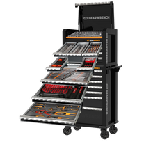 GEARWRENCH Combination Toolkit 332pc + 28in Tool Chest Trolley