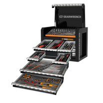 GEARWRENCH Combination Toolkit 240pc + 28in Tool Chest