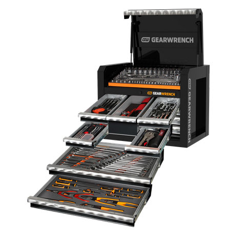 GEARWRENCH Combination Toolkit 240pc + 28in Tool Chest Trolley
