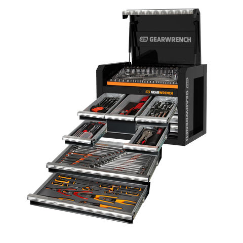 GEARWRENCH Combination Toolkit 240pc + 28in Tool Chest