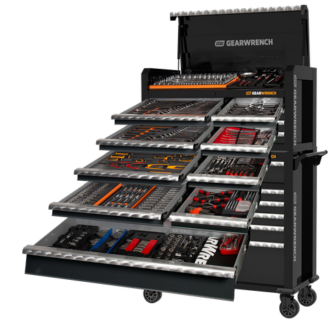 GEARWRENCH Combination Toolkit 531pc + 43in Tool Chest Trolley