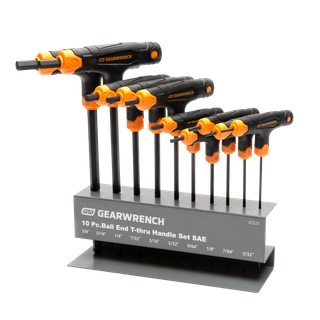 GEARWRENCH Hex Key Set 10pc T Handle with Stand