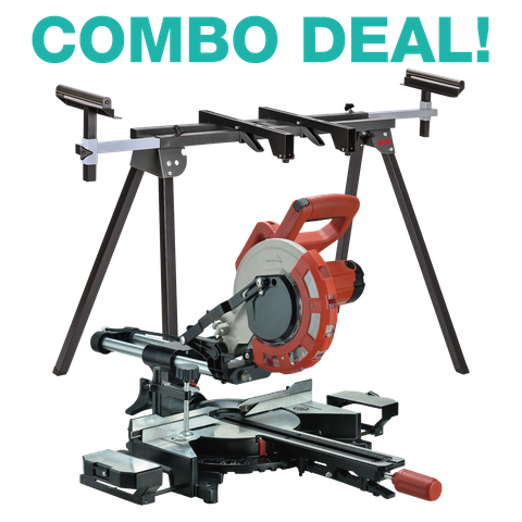 ToolShed Mitre Saw Compound Sliding 210mm 1700W with Stand