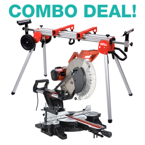 ToolShed Mitre Saw Compound Sliding 305mm 1700W with Stand