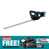 Makita XGT Cordless Hedge Trimmer Brushless 600mm 40V -  Bare Tool