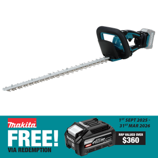Makita XGT Cordless Hedge Trimmer Brushless 600mm 40V -  Bare Tool