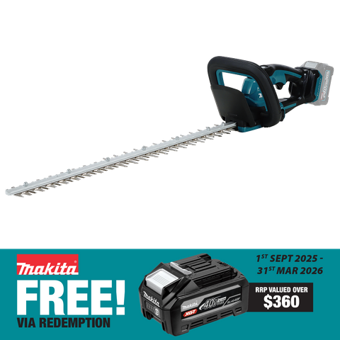 Makita XGT Cordless Hedge Trimmer Brushless 600mm 40V -  Bare Tool