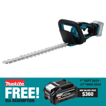 Makita XGT Cordless Hedge Trimmer Brushless 500mm 40V -  Bare Tool
