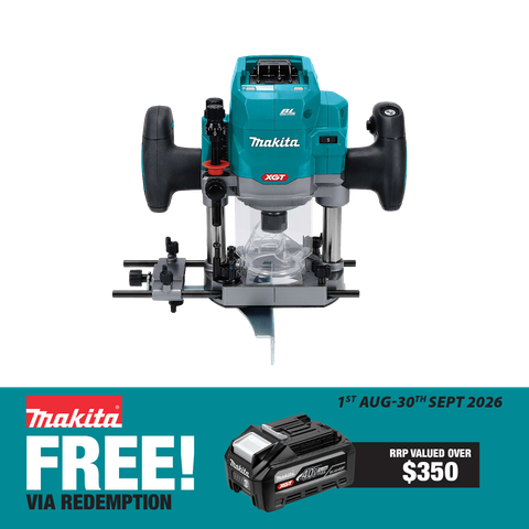 Makita XGT Cordless Router Brushless 1/2in 40V - Bare Tool