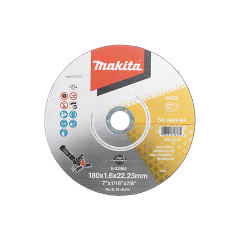 Makita Inox Metal Cut Off Disc 180mm