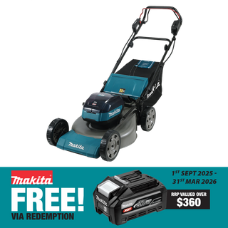 Makita XGT Cordless Lawn Mower Brushless 534mm Self Propelled  40V - Bare Tool