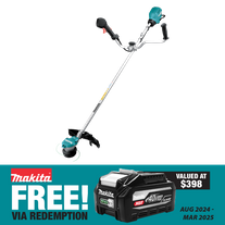 Makita XGT Cordless Brushcutter Brushless Bike Handle 40V - Bare Tool