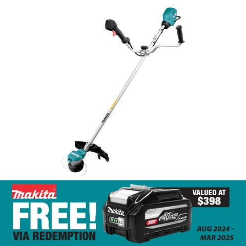 Makita XGT Cordless Brushcutter Brushless Bike Handle 40V - Bare Tool