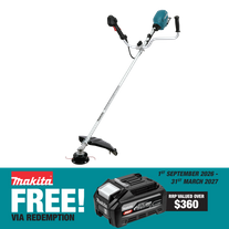 Makita XGT Cordless Brushless Brushcutter-Bike Handle 40V - Bare Tool