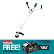 Makita XGT Cordless Line Trimmer Brushless Bike Handle 40V - Bare Tool