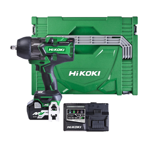 HiKOKI MultiVolt Cordless Impact Wrench 1/2in 1050Nm 36V 2.5Ah