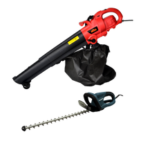 ToolShed Electric Blower Vac & Makita Electric Hedge Trimmer Kit