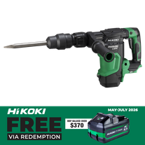 HiKOKI Cordless Demolition Hammer SDS Max 36V - Bare Tool