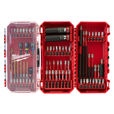 Milwaukee SHOCKWAVE Drill, Driver and Fastner Bit Set 75pc